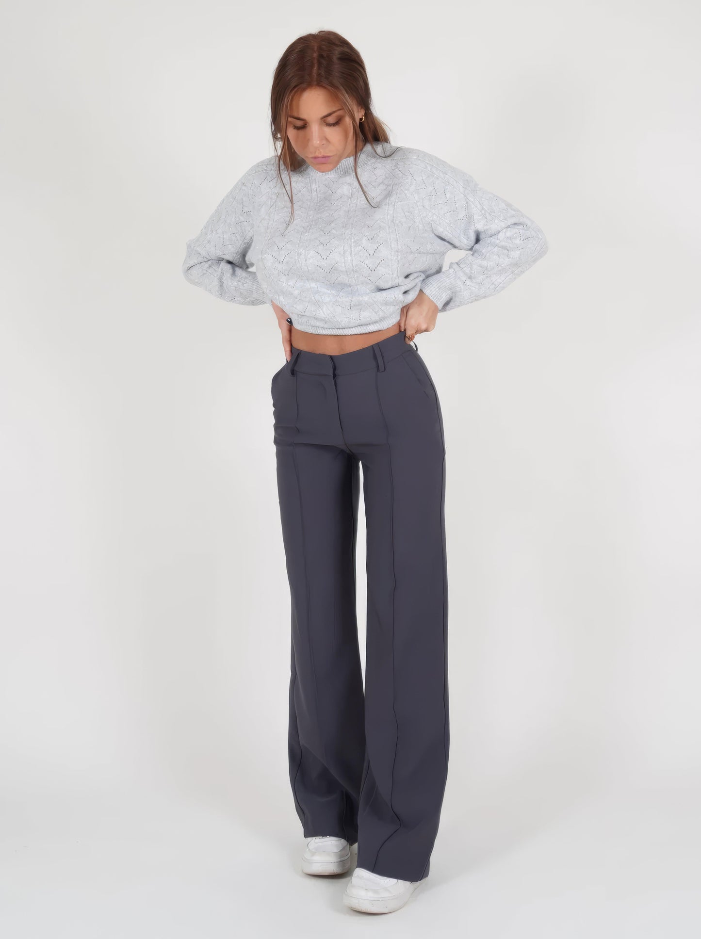 Flora | High-Waisted Wide Leg Trouser for Women | Elegant & Comfortable | Timeless Design